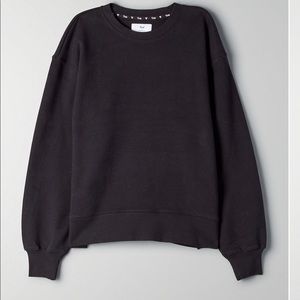 Tna
COZYAF Boyfriend Crew Sweatshirt
$80 size 2